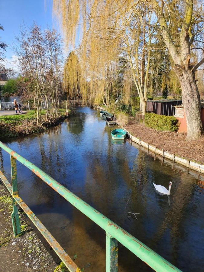 "Au Jardin Sur L'Eau" Hortillonnages Hotel Amiens Exterior photo